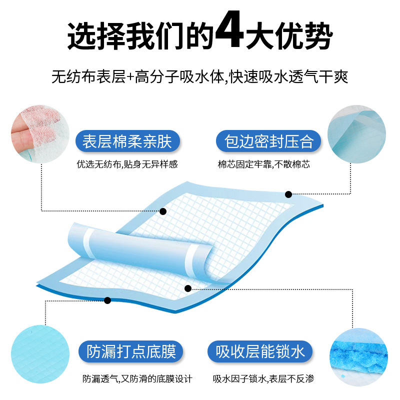 Furoushu adult care pad 6090 elderly diaper pad mattress diaper adult diapers middle order free shipping