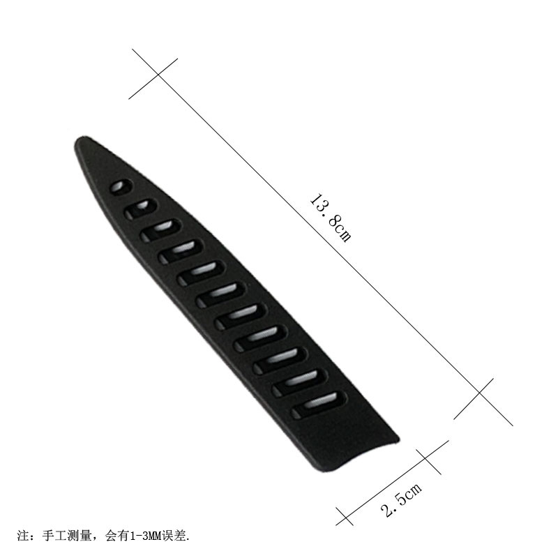 Factory in stock plastic chef knife set bread knife set fruit knife set