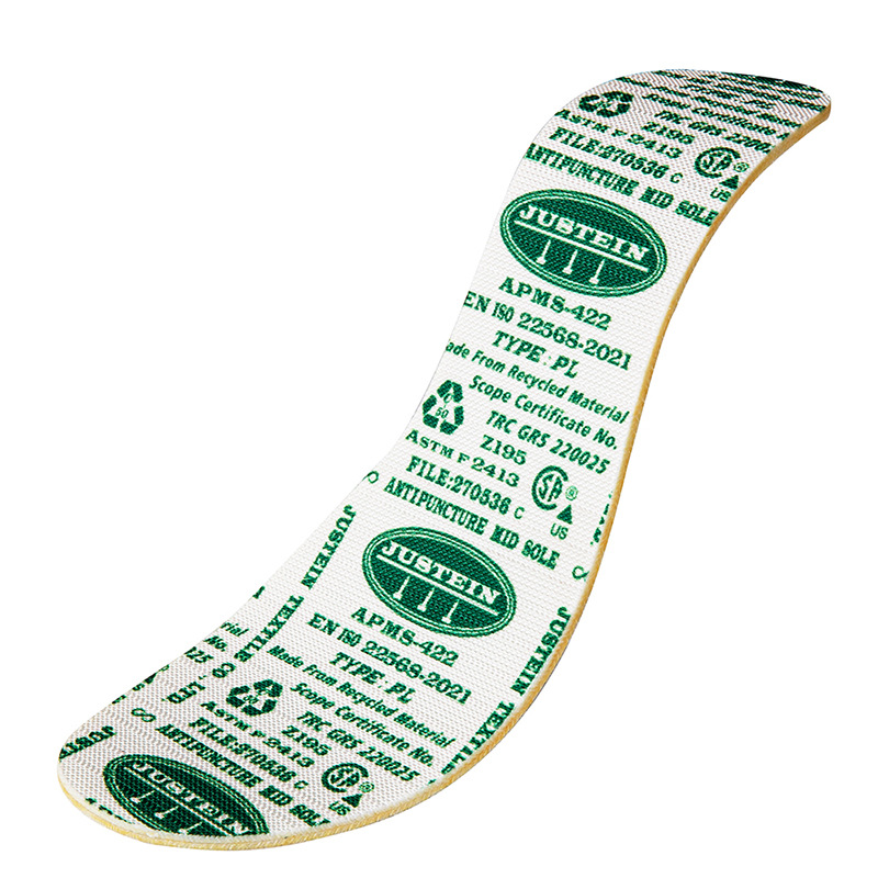 4mm 1100N Zero Puncture Safety Insole Anti-Puncture Midsole Work Shoe Midsole Anti-Puncture