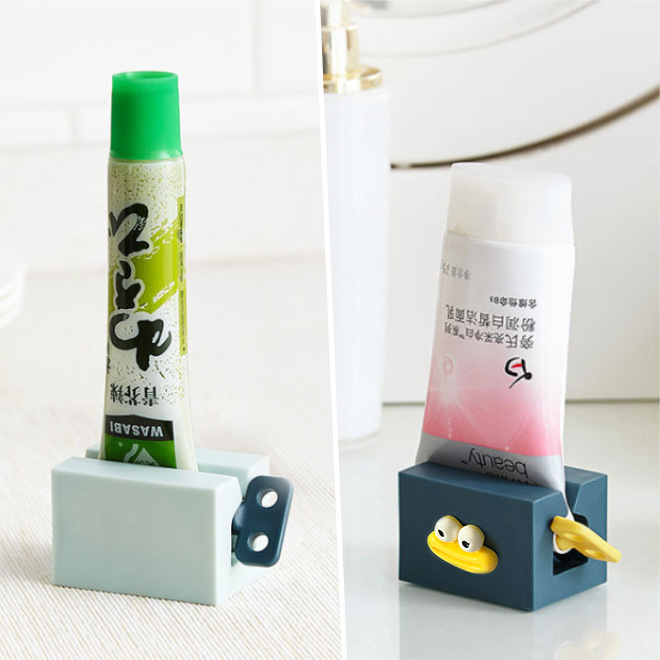 Lojas Toothpaste Squeezer Lazy Toothpaste Squeezer Creative Manual Toothpaste Squeezer Toothpaste Holder Bathroom Supplies