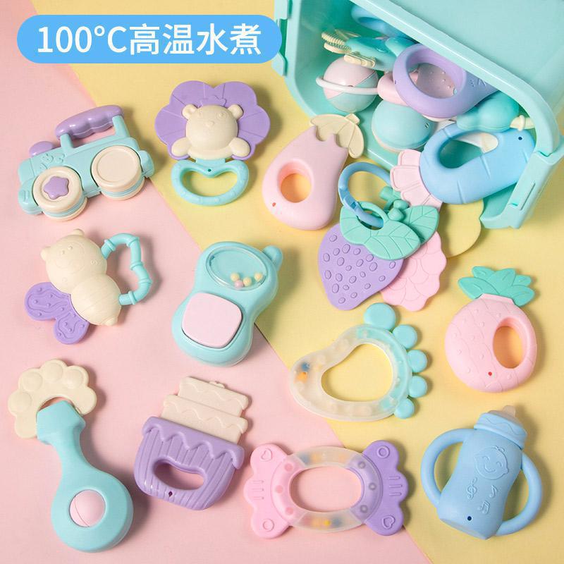 Международный Amazon погремушка для новорожденных гель для зубов игрушка 0-1 год молярный укус кипяченая кроватка колокольчик аксессуары