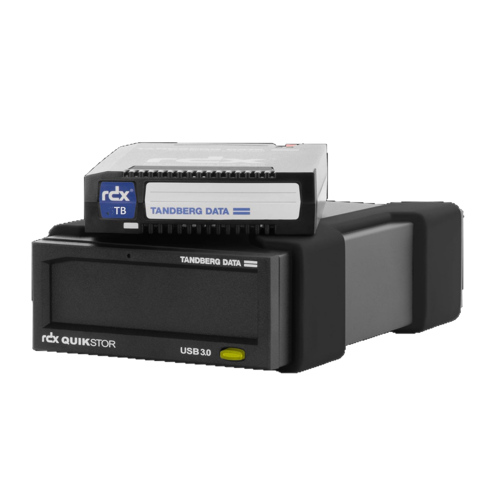 Tandberg Rdx Quikstor Drive, Black, Usb3 Interface, Hpe Rdx