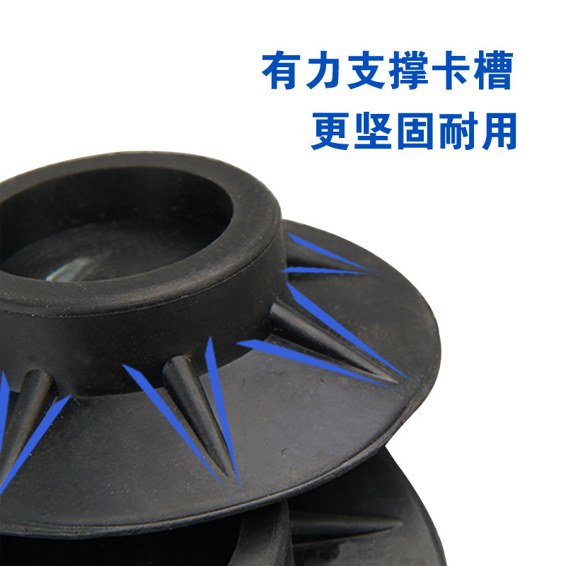 Household washing machine foot mat non-slip shock-absorbing mat mute waterproof moisture-proof rubber mat pulsator drum universal foot mat