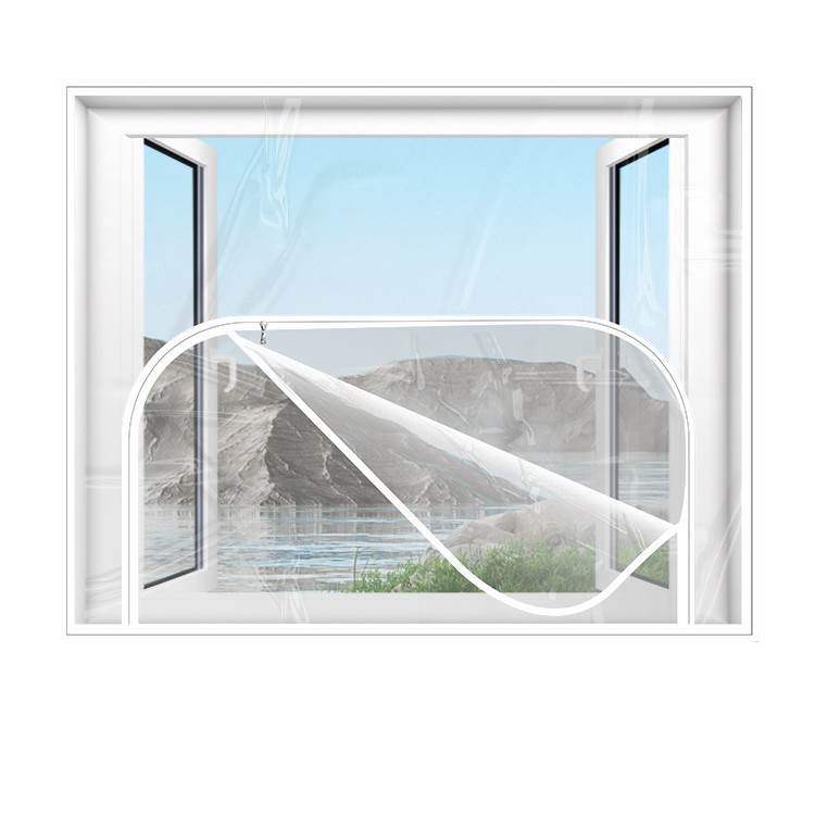 Household Winter Wind-Blocking Artifact Window Sealing Insulation Bubble Film Windproof and Cold-Proof Double-Layer Thermal Curtain Thickeneded Film
