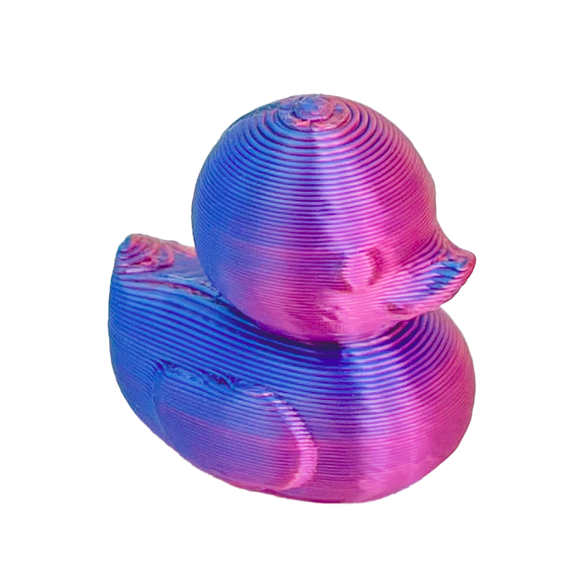 Cross-Border Hot Selling 3D Printed Mini Particle Duck Cute Particle Micro Landscape Landscaping Toy DIY Decorative Small Ornaments