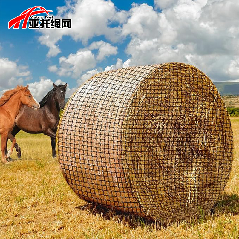 Большой мешок для сена, медленный корм для лошадей, крупного рогатого скота, овец, верблюдов, сетка для корма