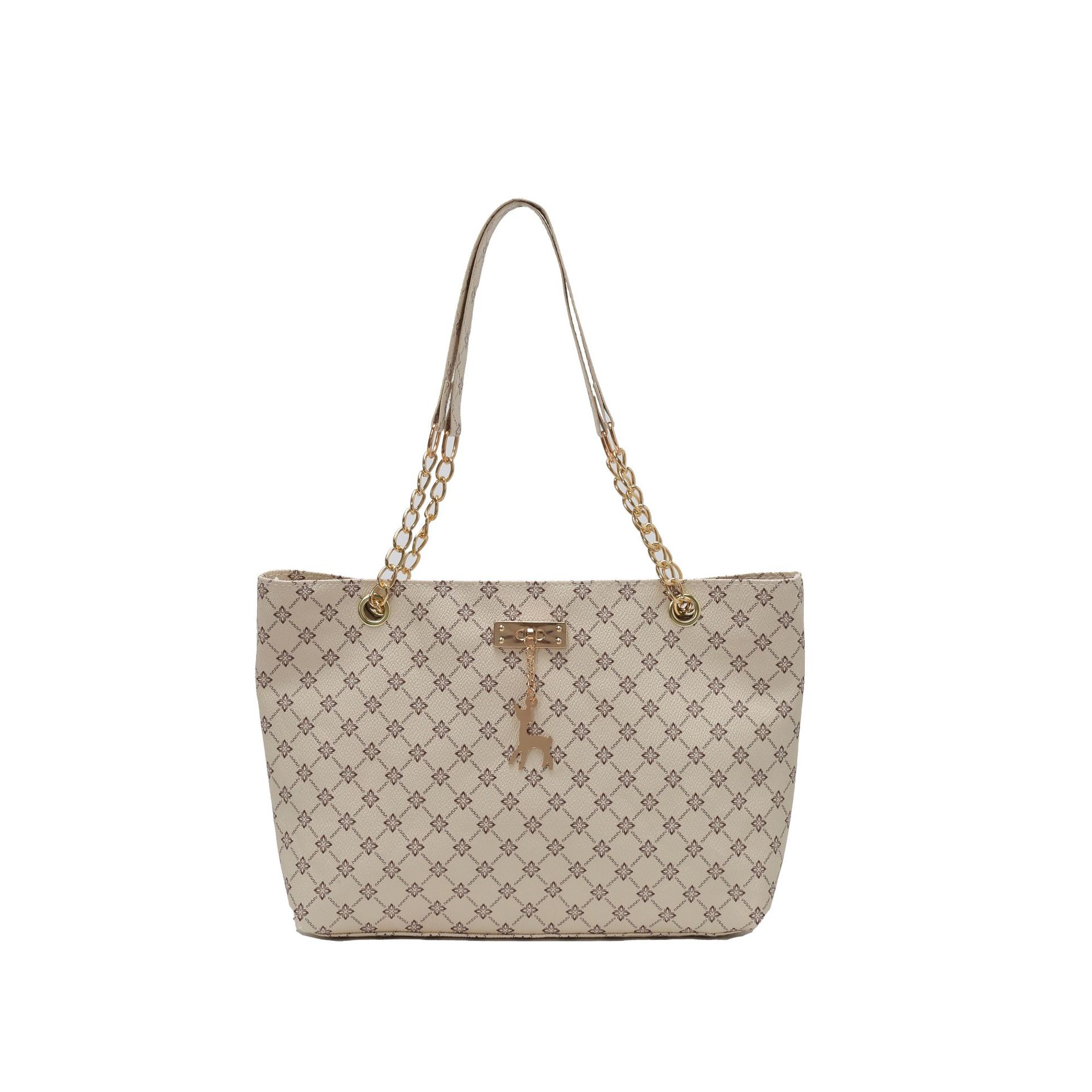 Повседневная ретро большая сумка-тоут женская 2023 новая популярная, легкая в сочетании, сумка через плечо оленя, сумка для commuting