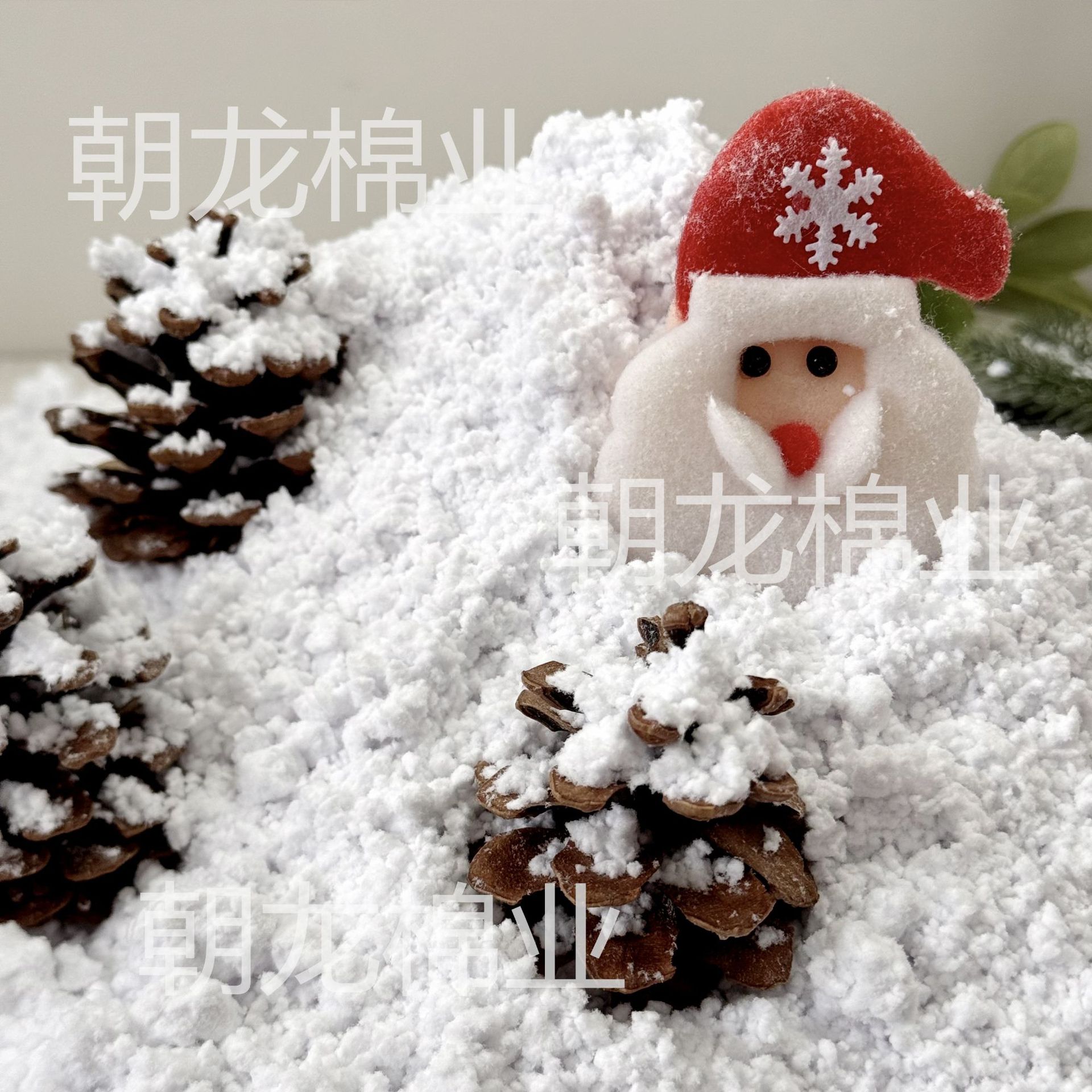 Имитированный искусственный снег, легкий в уборке, материал для зимних сцен