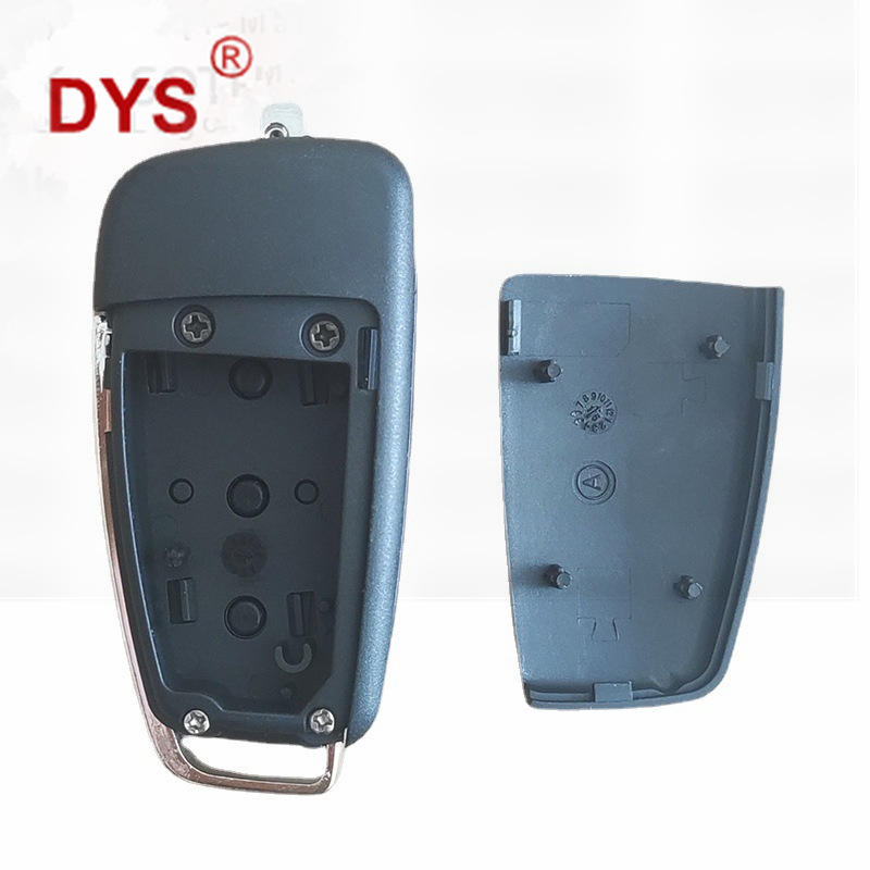 Suitable for A6 car key folding key Shell after installing iron general replacement shell remote control modification