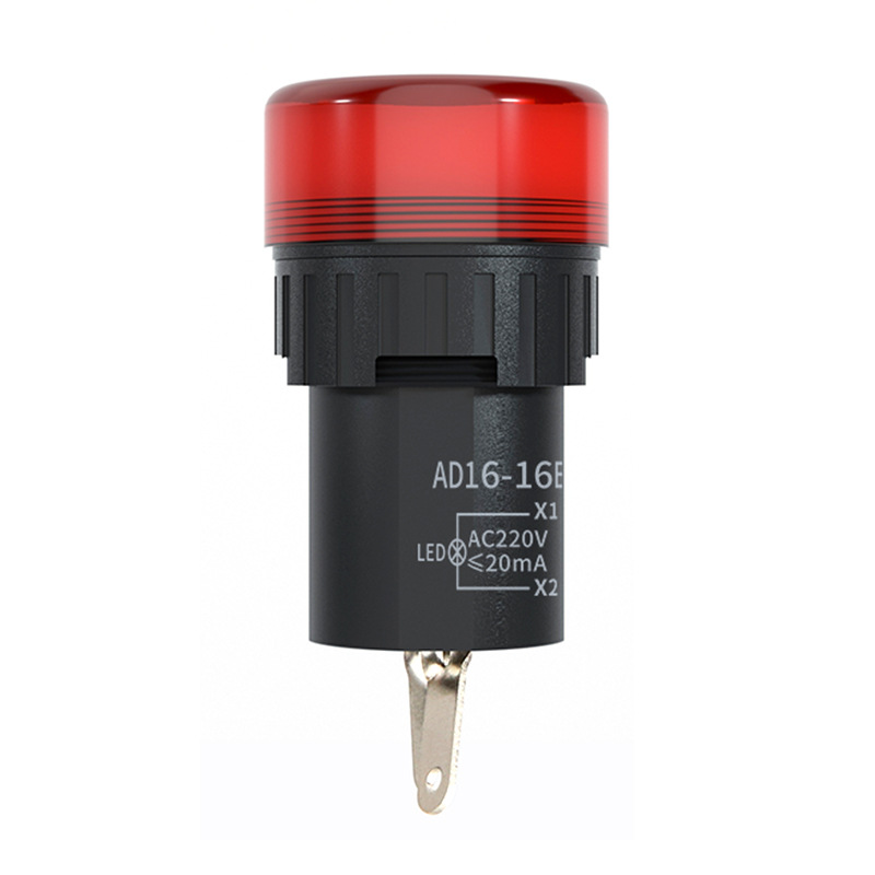 LED signal lamp AD16-16E diameter 16mm Red Yellow Green Blue hundred 12v 24V 110V 220V 380V