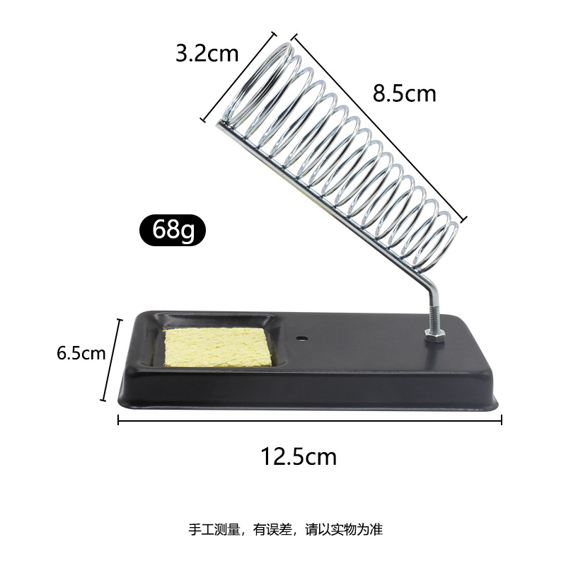 201 Soldering Iron Stand All-metal Electric Soldering Iron Bracket Electric Welding Stand Tin Rack Rosin Soldering Iron Popliton Rack Multifunctional