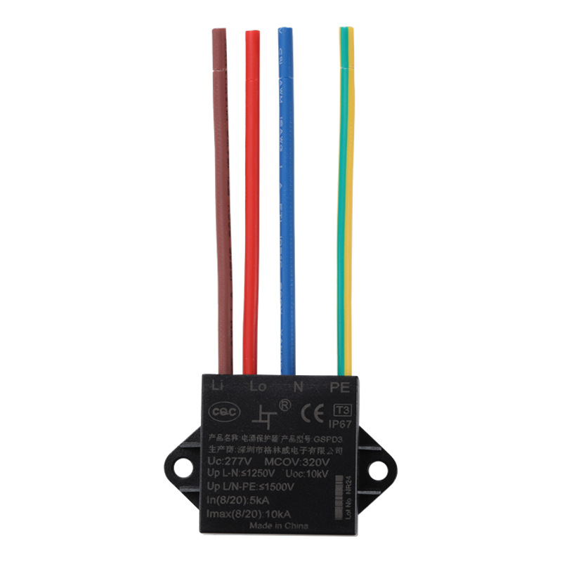 Source Manufacturer Signal Ac Surge Protector European and American Outdoor Street Light 10Kv Light Arrester