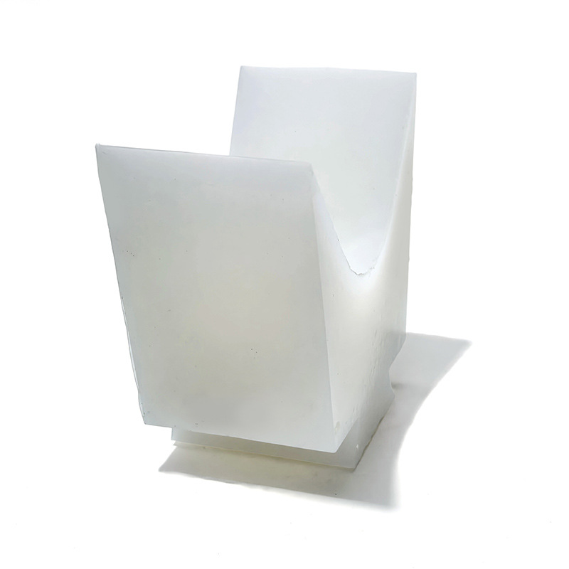 White Silicone Head, Non-Foamed Silicone, Front and Rear Shoe Bundling Machine Parts, Specifications: Hard, Elastic, Factory Supply, Elastic and Durable