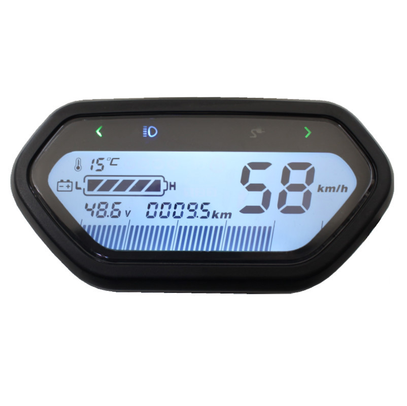 ЖК-метр для электрического автомобиля Yadi bell turtle, новое напряжение, скорость, пробег 48v60v72v экспорт