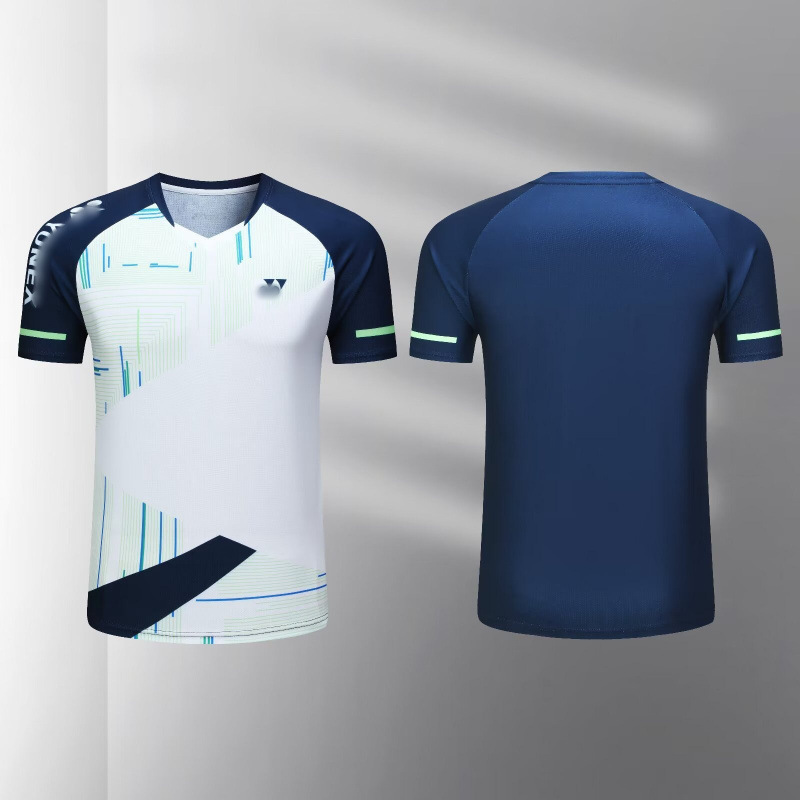 New Yy Badminton Uniforms for Adults and Men, Uny Badminton Competition Uniforms, Badminton Uniforms with Printing