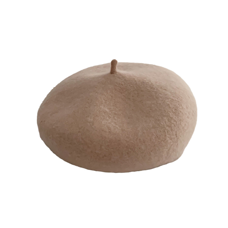 Children's Beret Girls' Hat Spring and Autumn 2022 Western Style Girl's Bud Hat Baby's Hat Autumn and Winter Fashion