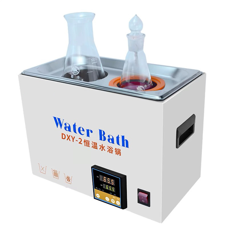 Constant Temperature Water Bath Pot Laboratory Electric Heating Constant Temperature Water Tank 24-6 Hole Stainless Steel Timing Anti-dry-burning Water Bath Tank