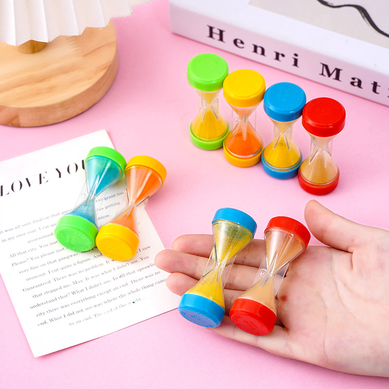 Small hourglass Toy Time manager timer children's stationery gift stall cartoon classic toy