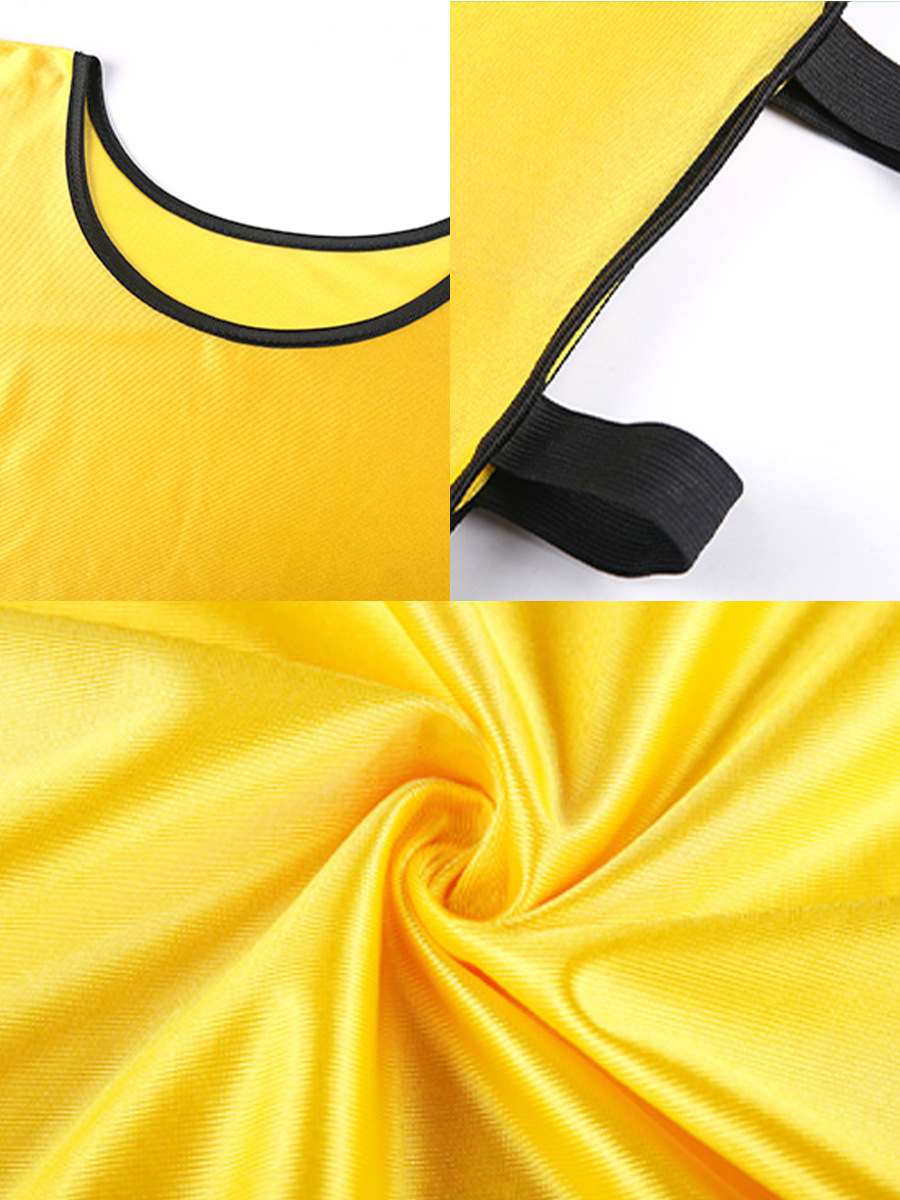 Anti-Wear Football Training Vest Team Building Expansion Kidsren's Activity Advertising Shirt Sports Vest Number Printing