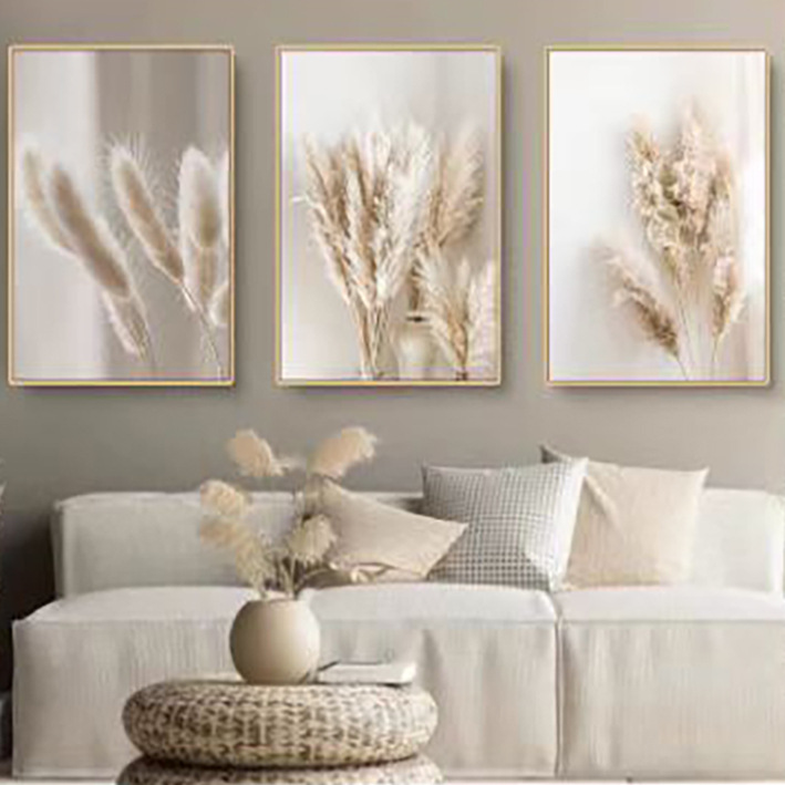 Scandinavian Travel Scenery Canvas Painting Hanging Painting Living Room Bedroom Mural High-Definition Inkjet Decorative Painting Core