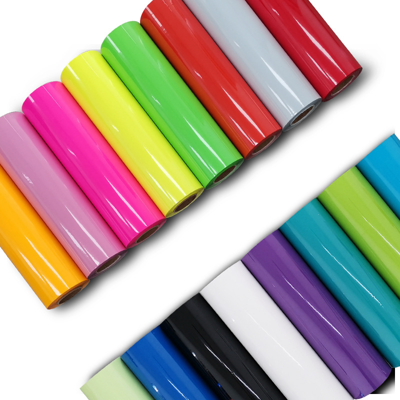 Real PU engraving film matte surface heat transfer printing engraving film Heat transfer film HTV back film Heat transfer transfer engraving film