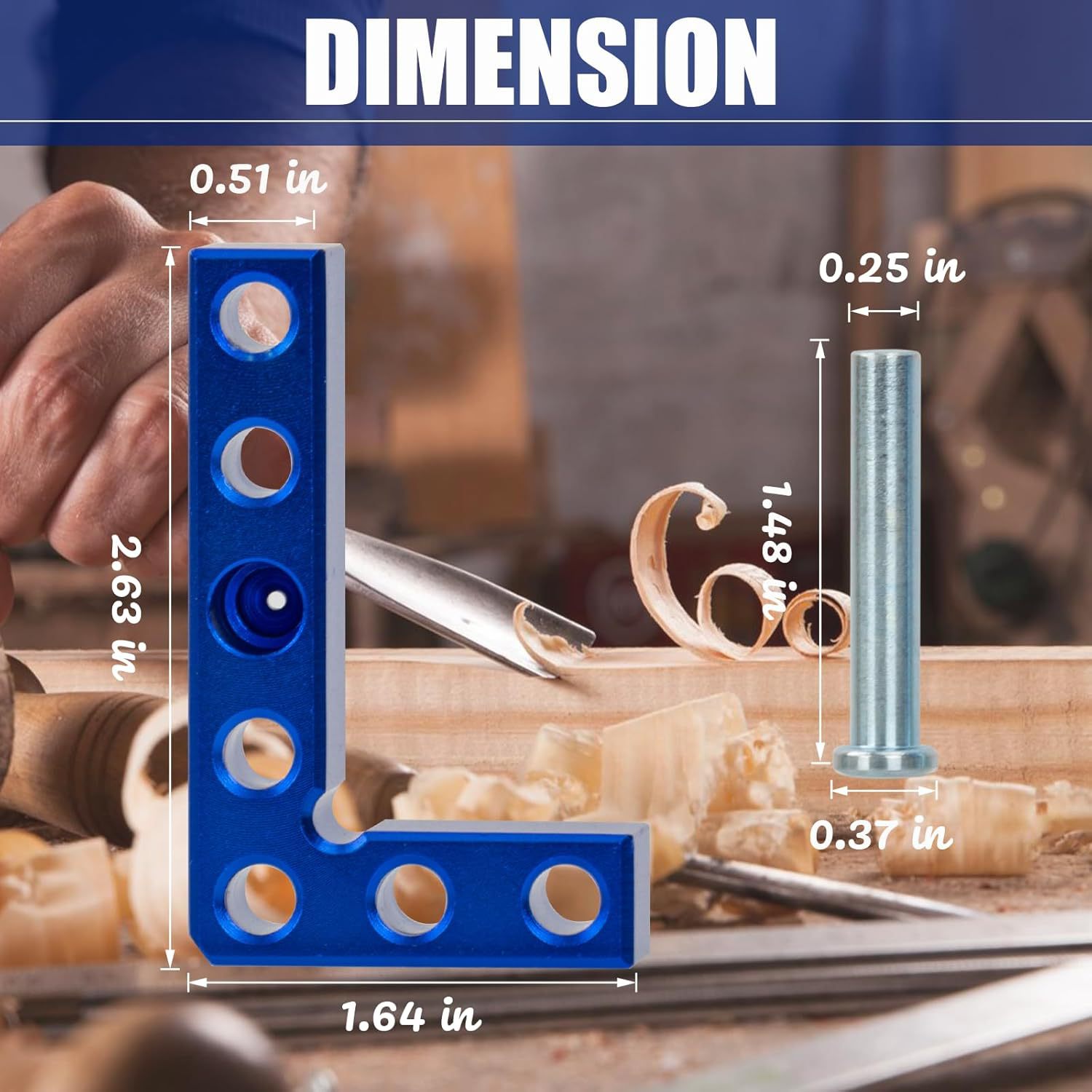 Multifunctional Woodworking Tool, Woodworking 90 Degree Precision Measurement L-Shaped Tool