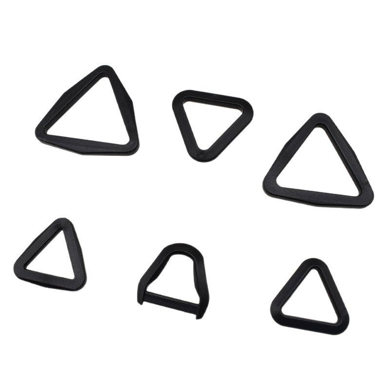 Factory direct 5031 plastic triangle buckle luggage clothing pet traction adjustment buckle in stock and fast delivery specifications