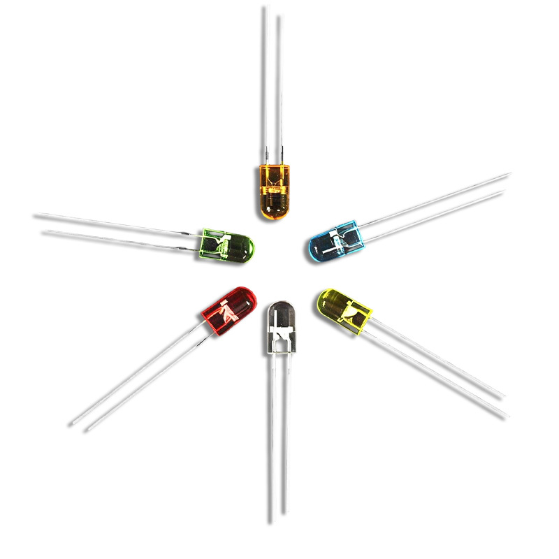 5mm Dome Square Base Mouse Light F5 Square Light Mechanical Keyboard Led Direct Plug Light Bead Infrared 850Nm Manufacturer