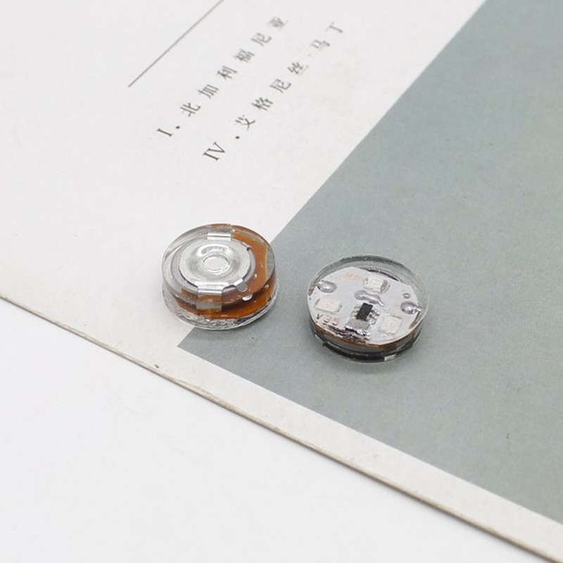 Vibration Three-color Flash Digital Accessories Backpack Toy Kidsren's Shoe Light Flash Set Digital led Shoe Light