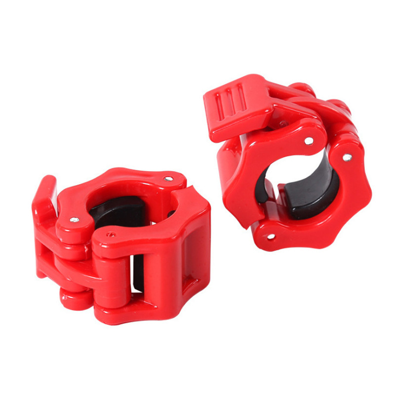 Dumbbell barbell bar fixing buckle 2.5 2.8 3.0cm nut plastic quick clip Spring non-Austrian bar