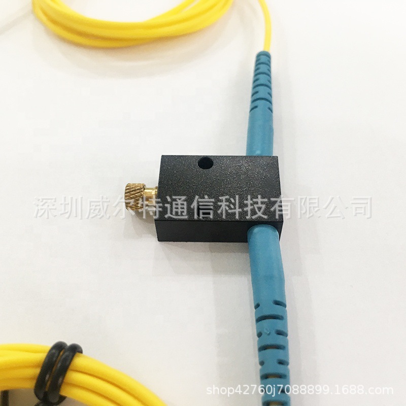 Lc/Upc Single-Mode Low-Loss 1-60Db Adjustable Fiber Optic Attenuator Fc/Sc/Lc/St Connector Optional