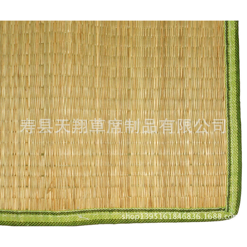 Promotion summer flat light bed mat convenient folding bed mat straw mat wholesale student summer mat affordable