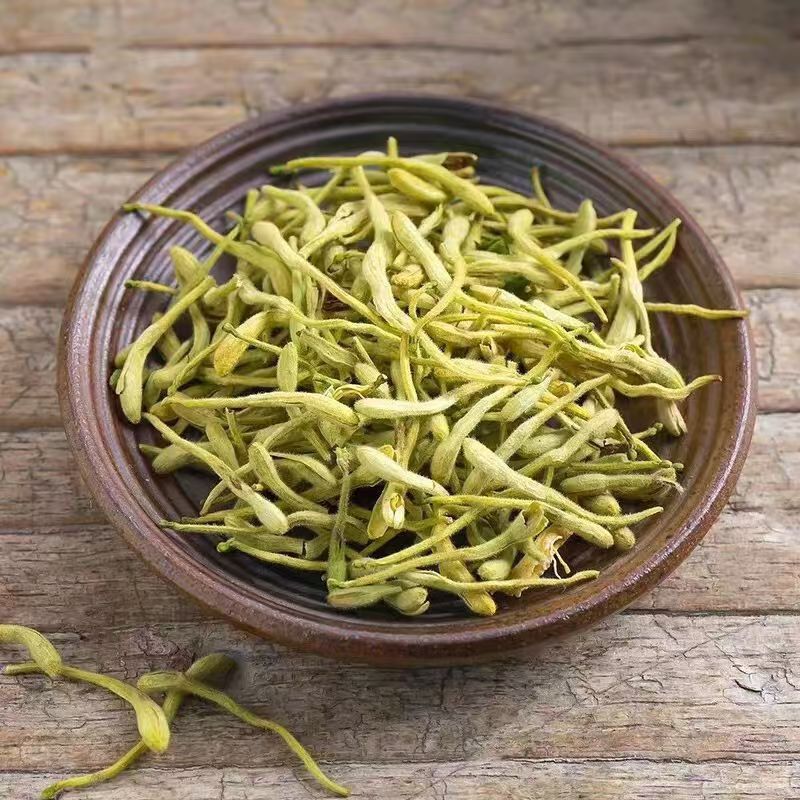 Authentic Honeysuckle 30g Canned New Flower Hairy Dried Honeysuckle Tea Henan Fengqiu Honeysuckle Wholesale Delivery