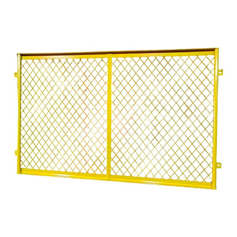 Power plant conveyor belt fence yellow belt conveyor fence coal washing plant conveyor belt mine safety fence