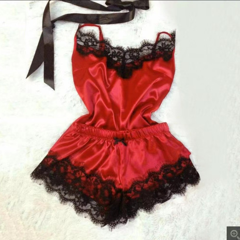 Amazon's Most Popular Pajamas, Imitation Silk Nightgown, Large Size Home Intimates, Nightgown, Ebay Source, Fashion 1165 Fun