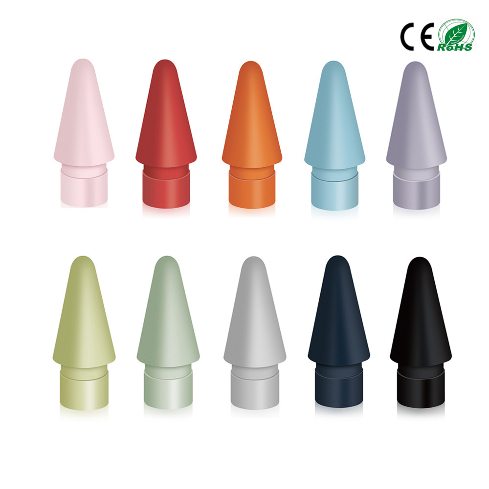 12 цветов, подходящих для Apple, наконечник стилуса первого и второго поколения для iPad