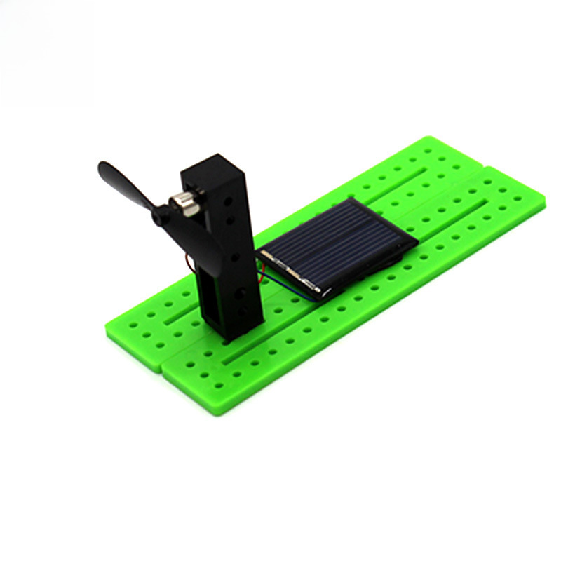 Solar Power Generation Experiment A2Diy Creative Toy Student Science and Technology Small Project Assembly Stem Teaching Aids Black Technology