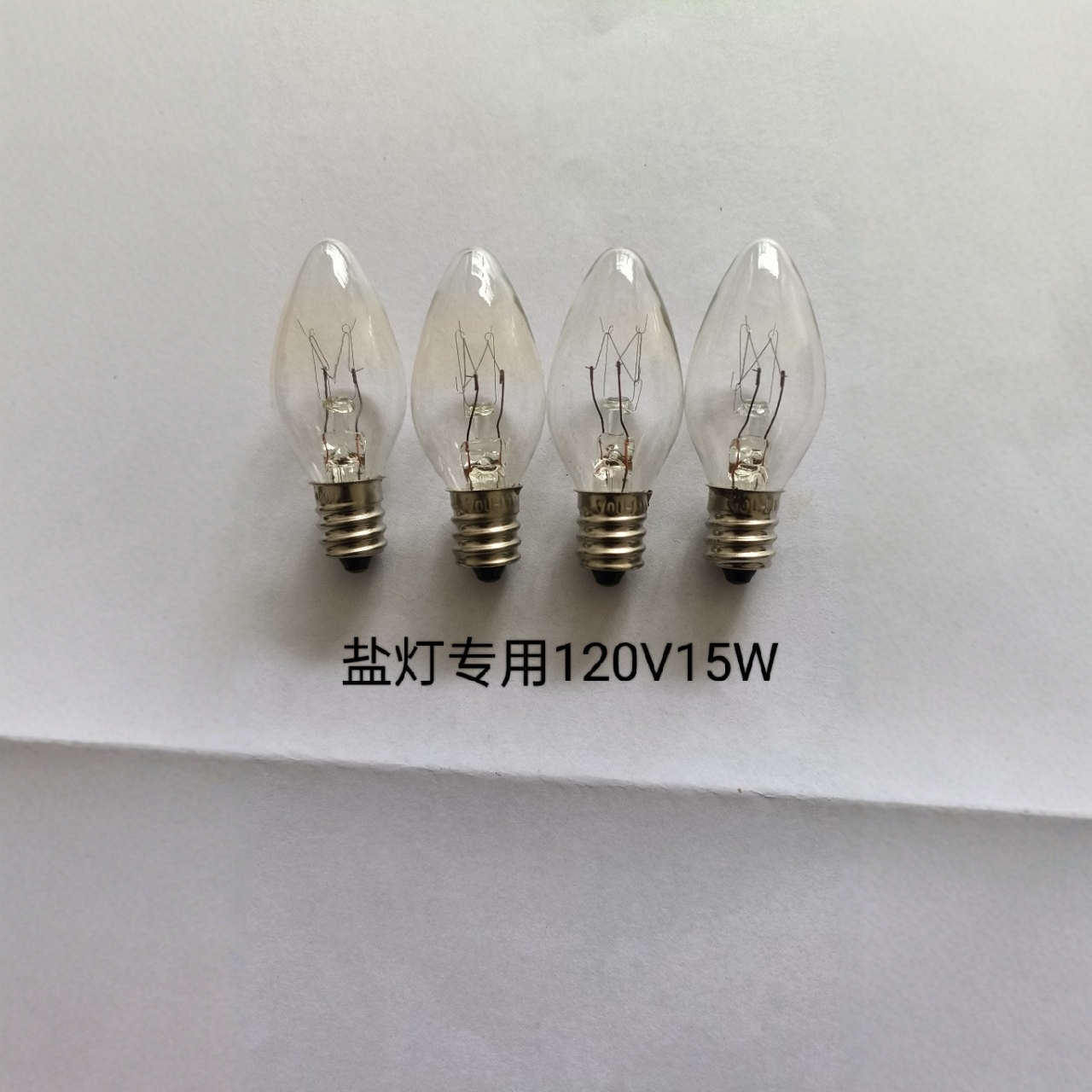 C7 Us Standard E12 Incandescent Lamp Salt Lamp String Light 120V15W Cross-Mirror E-Commerce Special Product