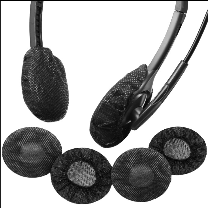 Интернет-кафе наушники для авиации одноразовые нетканые наушники чехол для наушников потоотталкивающий пылезащитный чехол бесплатная доставка