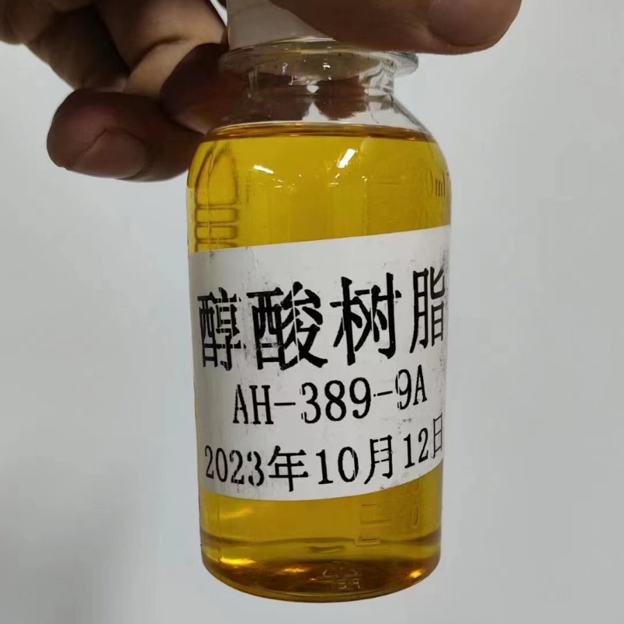 Oily Alkyd Resin 389-9A9B Model Long Oil Resin Solid Content High Gloss Good Self-Drying Alkyd Resin