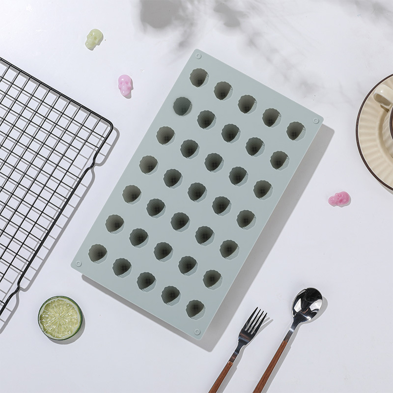 New 35-Piece Pine Cone Series Chocolate Mousse Food-Grade Silicone Mold Easy to Demould and Easy to Clean Baking Mold