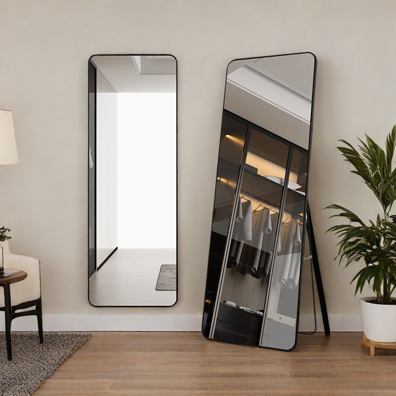 Зеркало, зеркало во весь рост, не деформируемое, съемное настенное зеркало, напольное зеркало во весь рост, ретро домашнее зеркало для одевания