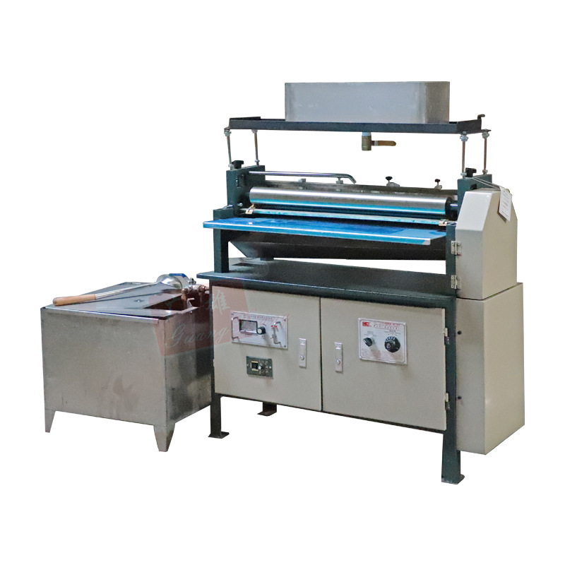 Thin Paper Heating and Gluing Machine, Paper Gluing Machinery, Book Cover Gift Box Full Roll Glue Application Machine, Intelligent and Efficient