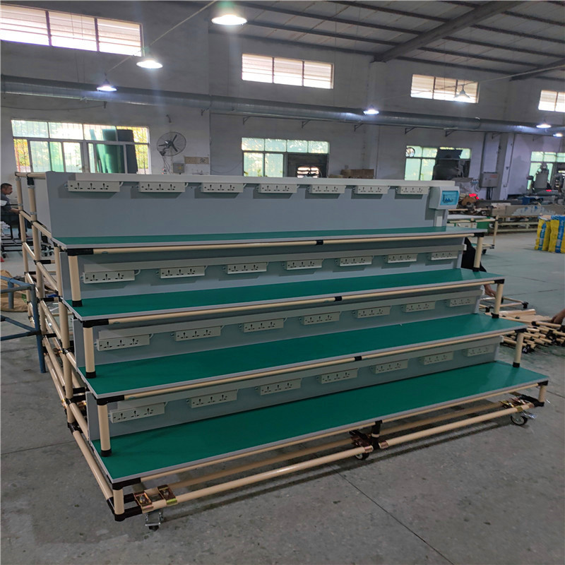 Movable Aromatherapy Machine Aging Rack Lean Pipe Anti-Static Humidifier Car Can Be Used for Invoicing Led Aging Rack