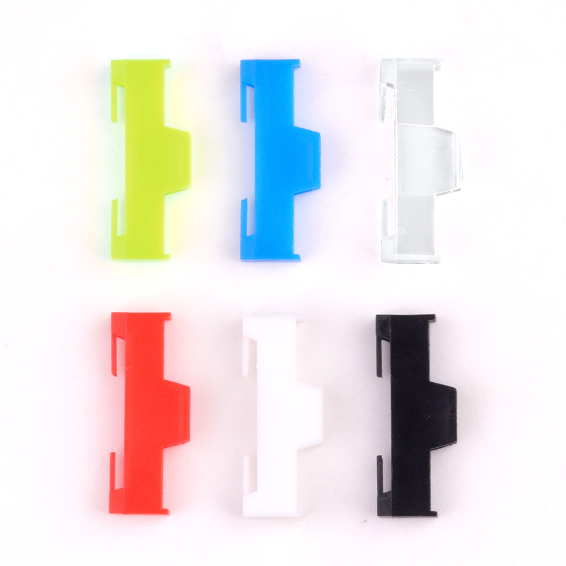 Steering gear extension line Y-line plastic anti-loosening buckle terminal connector anti-falling off fixed wiring card can be fixed color