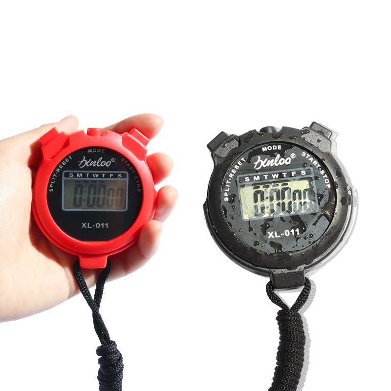 Factory Direct Sales Digital Digital Display Stopwatch Sports Fitness Running Track and Field Training Stopwatch X011