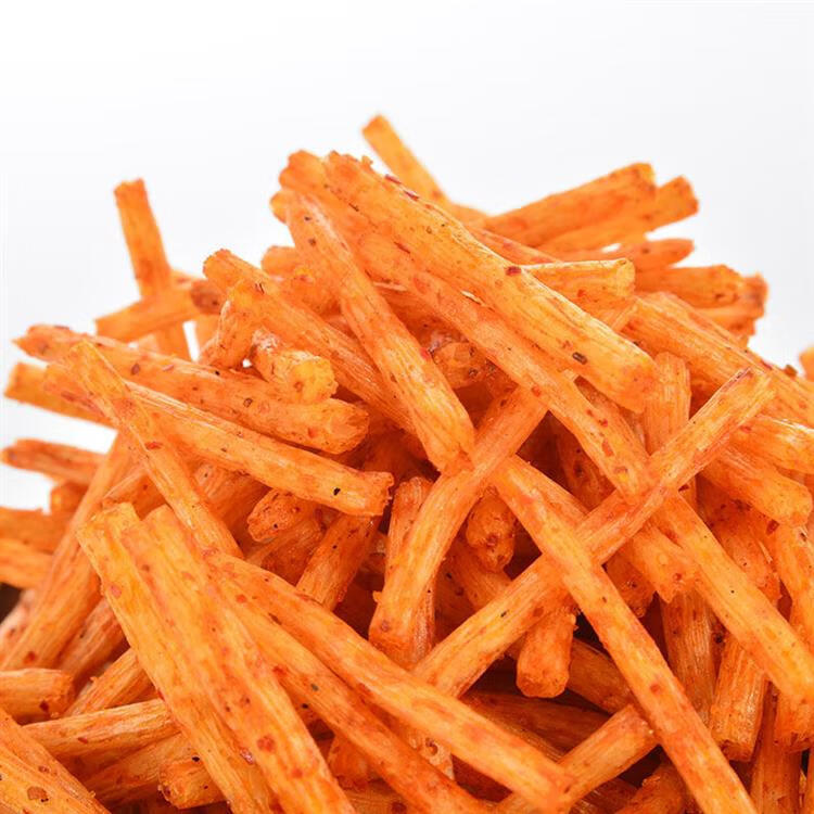 [Lightning Warehouse for Special] Fragrant Dang Dang Mummy Beef Flavor Spicy Strip Nostalgia Childhood Spicy Snacks 18 g/Bag