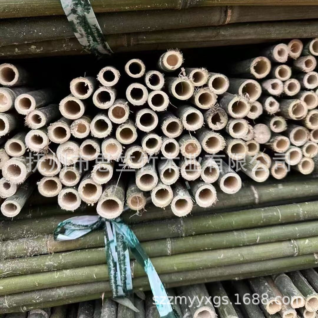 Bamboo Poles for Garden Trellis, Cucumber, Beans, Pepper Climbing Vines, Thin Bamboo Vegetable Rack, Outdoor Bamboo Support Poles for Winter Melon and Goji Berries