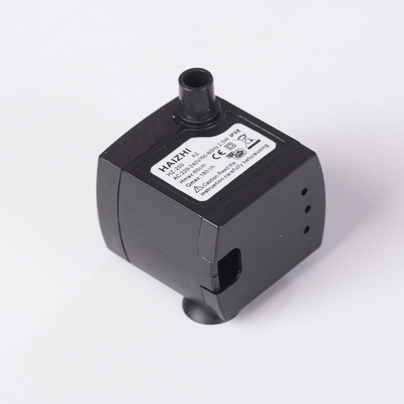 Fish Tank Water Pump Large Lift Submersible Pump Silent Small Pumping Circulation Rockery Flowing Water Fountain 220V Mini Bottom Suction