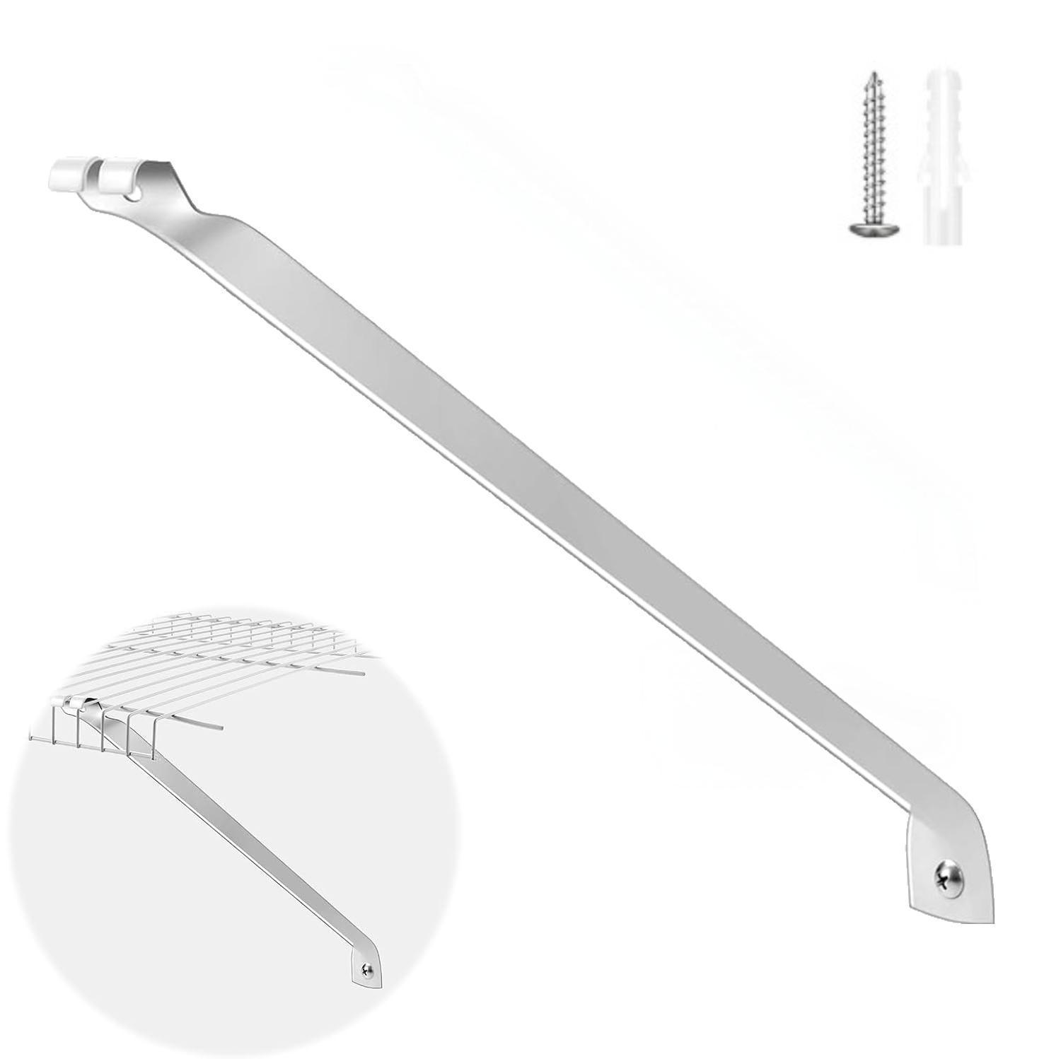 Аксессуары для автодомов, металлические стойки 17" и 20.5", поддержка для сетчатых панелей (белый)